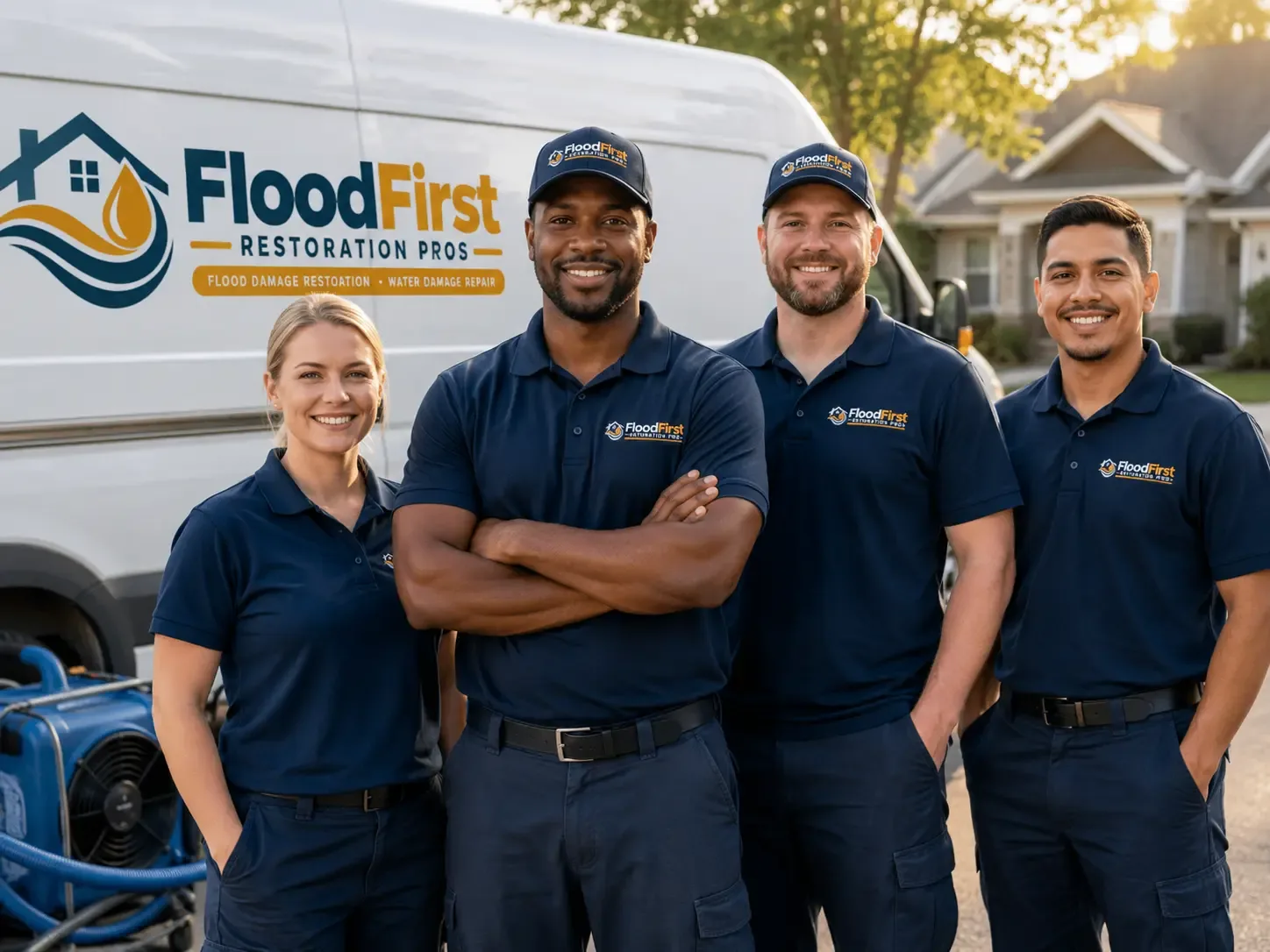 Flood Damage Restoration company in Fresno, TX